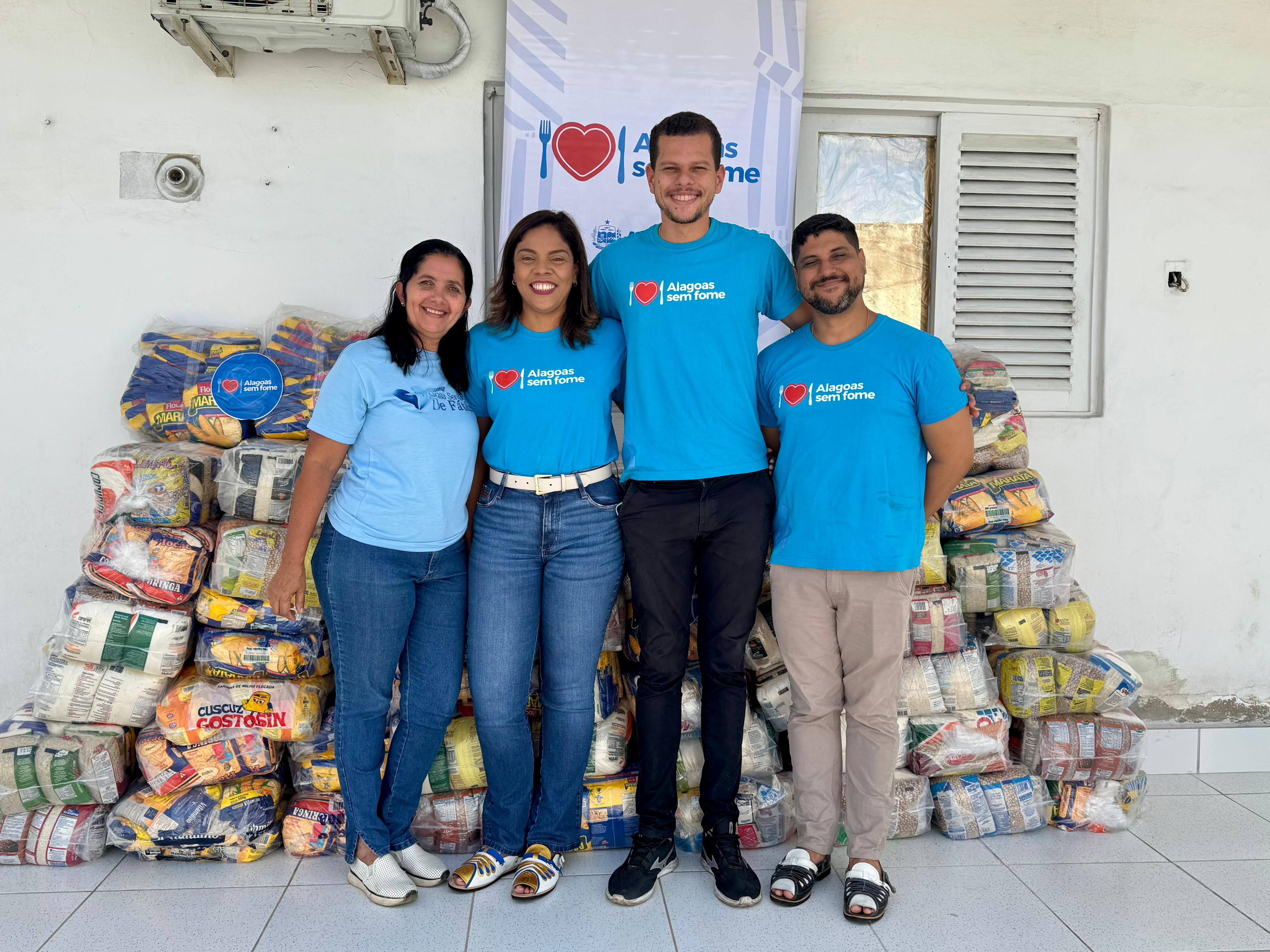 Instituto que fornece atendimentos médicos gratuitos recebe doação do Alagoas Sem Fome